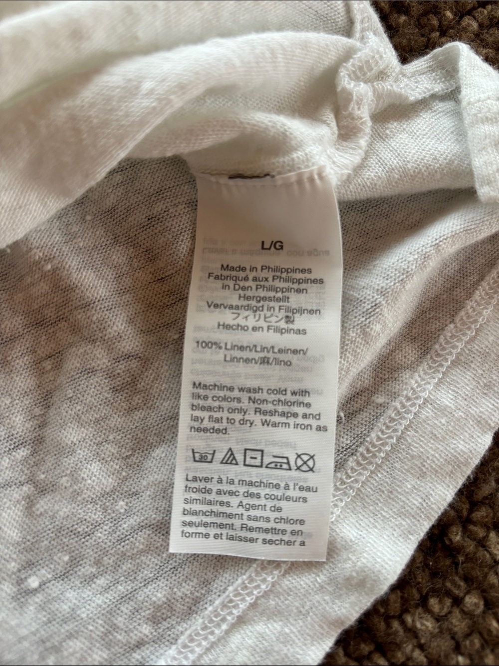 Linen Tee - Picture 4 of 5